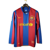 Camisa Retro Barcelona Longa Home 07/08