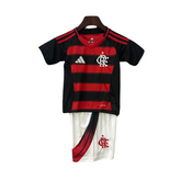 [LANÇAMENTO] Conjunto infantil Flamengo home I 25/26
