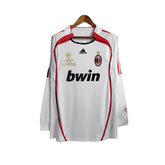 Camisa Retrô AC Milan Away Manga Longa 2006-07
