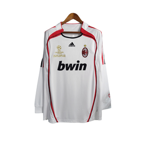 Camisa Retrô AC Milan Away Manga Longa 2006-07