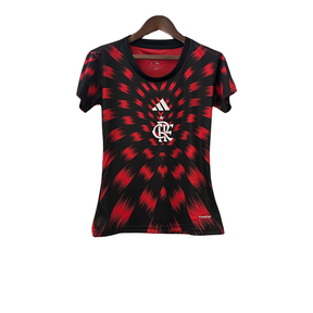 [LANÇAMENTO] Camisa Flamengo Pré Jogo 2025 Feminina