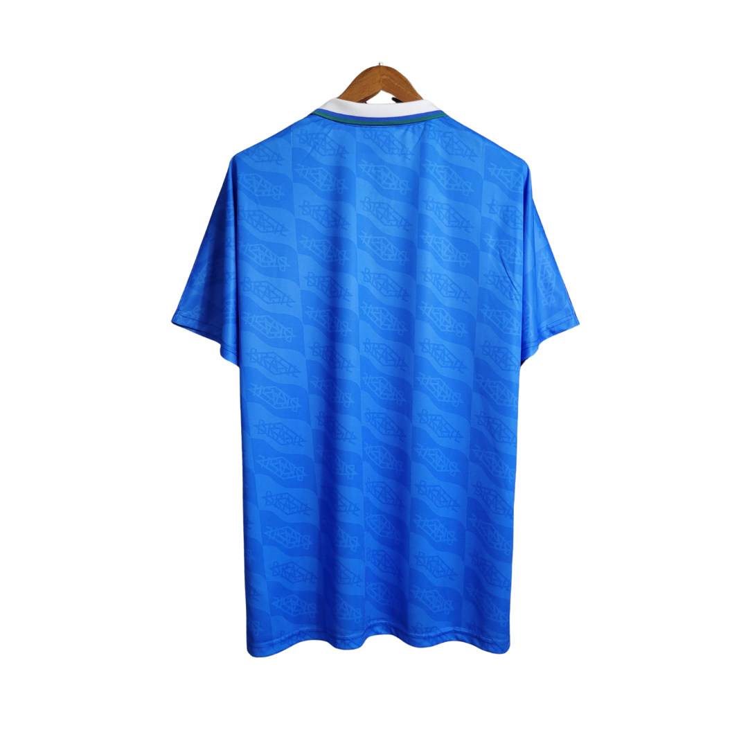 Camisa Retrô Seleção Brasil 1992 Away