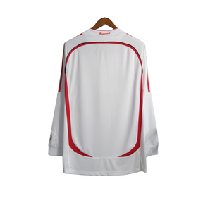 Camisa Retrô AC Milan Away Manga Longa 2006-07