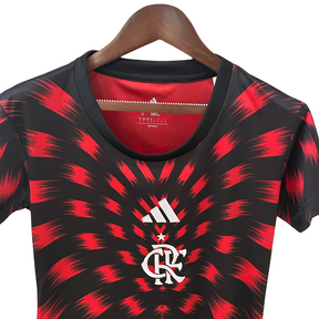 [LANÇAMENTO] Camisa Flamengo Pré Jogo 2025 Feminina