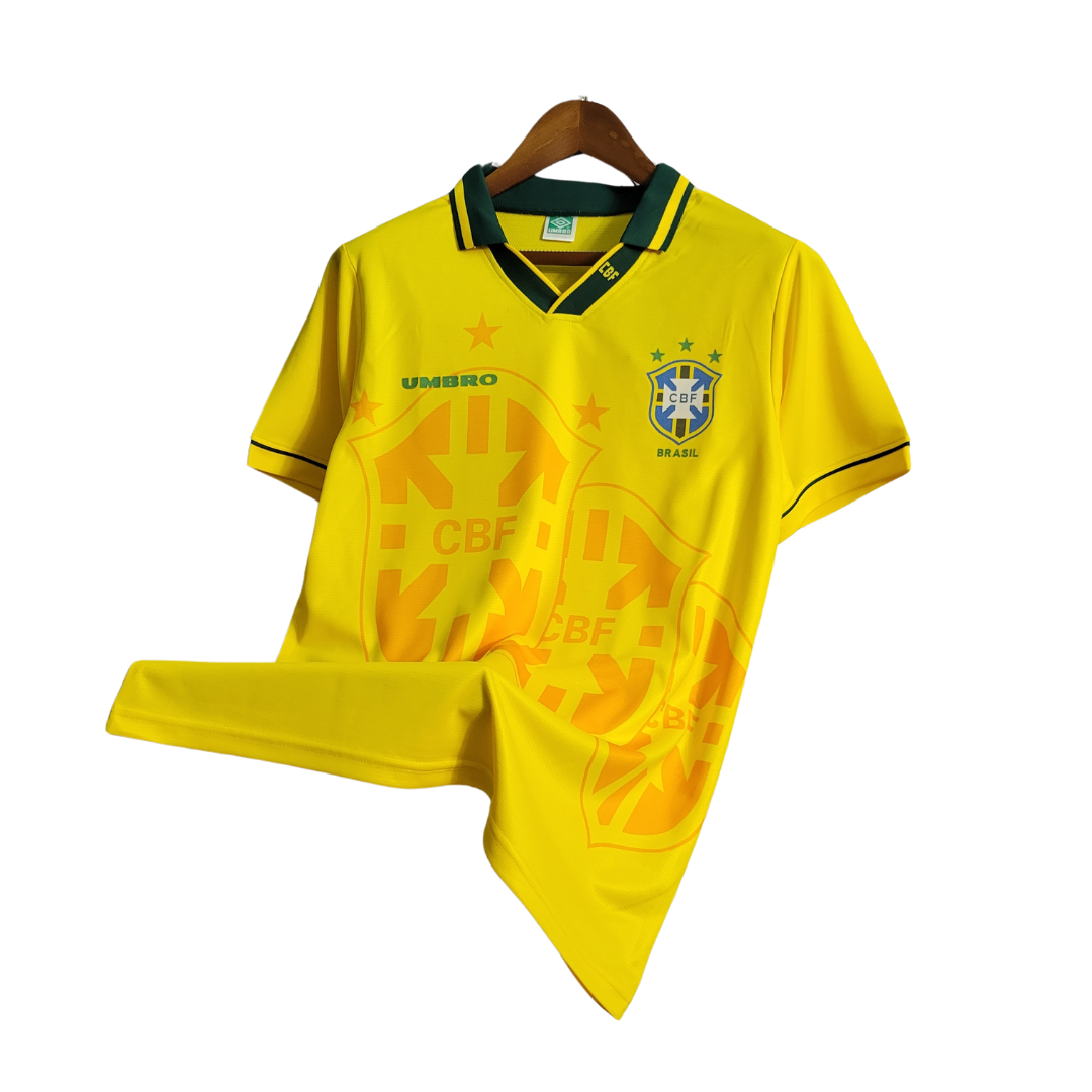 Camisa Retrô Seleção Brasil 93/94 home