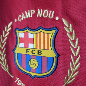 Camisa Retro Barcelona Longa Home 07/08