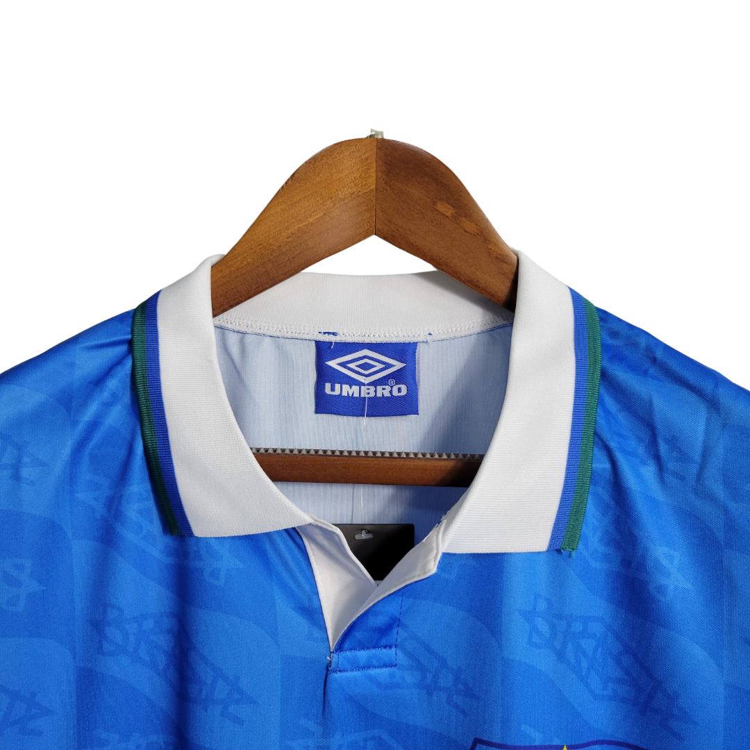 Camisa Retrô Seleção Brasil 1992 Away