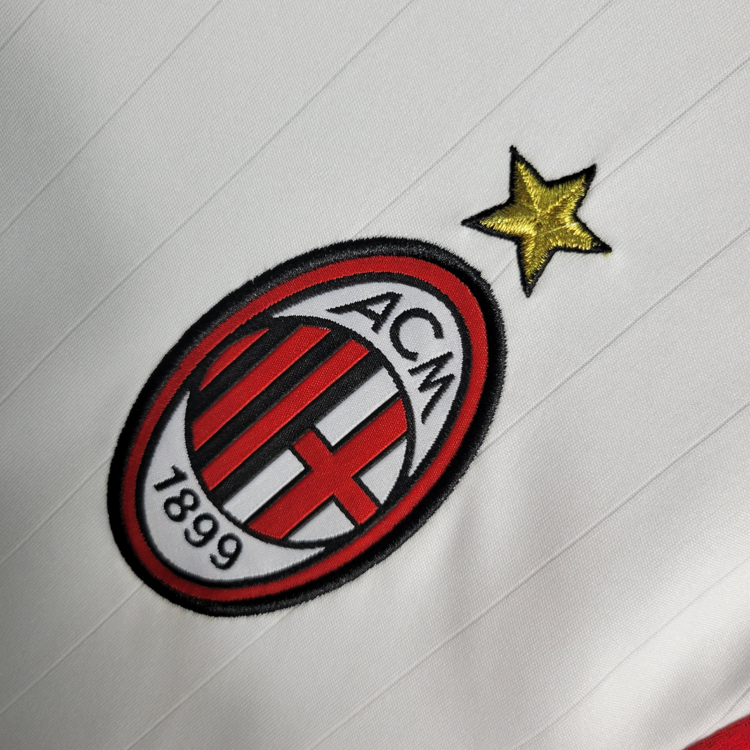 Camisa Retrô AC Milan Away Manga Longa 2006-07