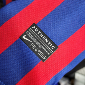 Camisa Retrô Barcelona Home Manga Longa 11-12