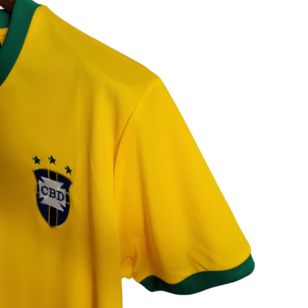 Camisa Retrô Seleção Brasil 70/72 Home