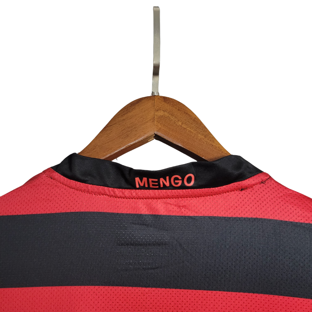 Retro Versão 2009 Flamengo Home Manga Longa