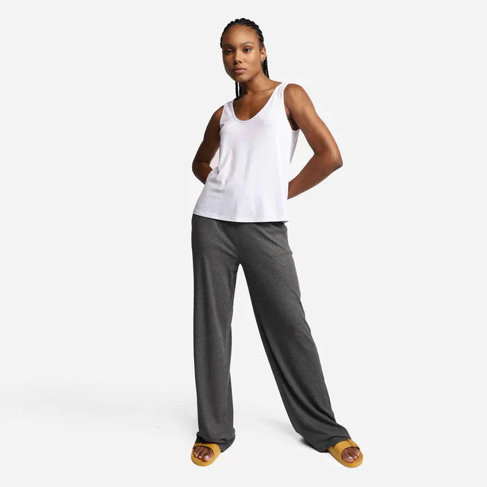Regata Feminina Modal com Gola Redonda - Branca