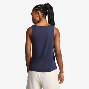 Regata Feminina Modal com Gola Redonda - Azul Marinho