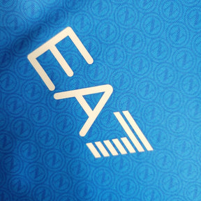 Camisa Napoli I 23/24 Torcedor EA7 Masculina - Azul