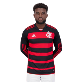 Camisa Flamengo I 2024 Manga Longa