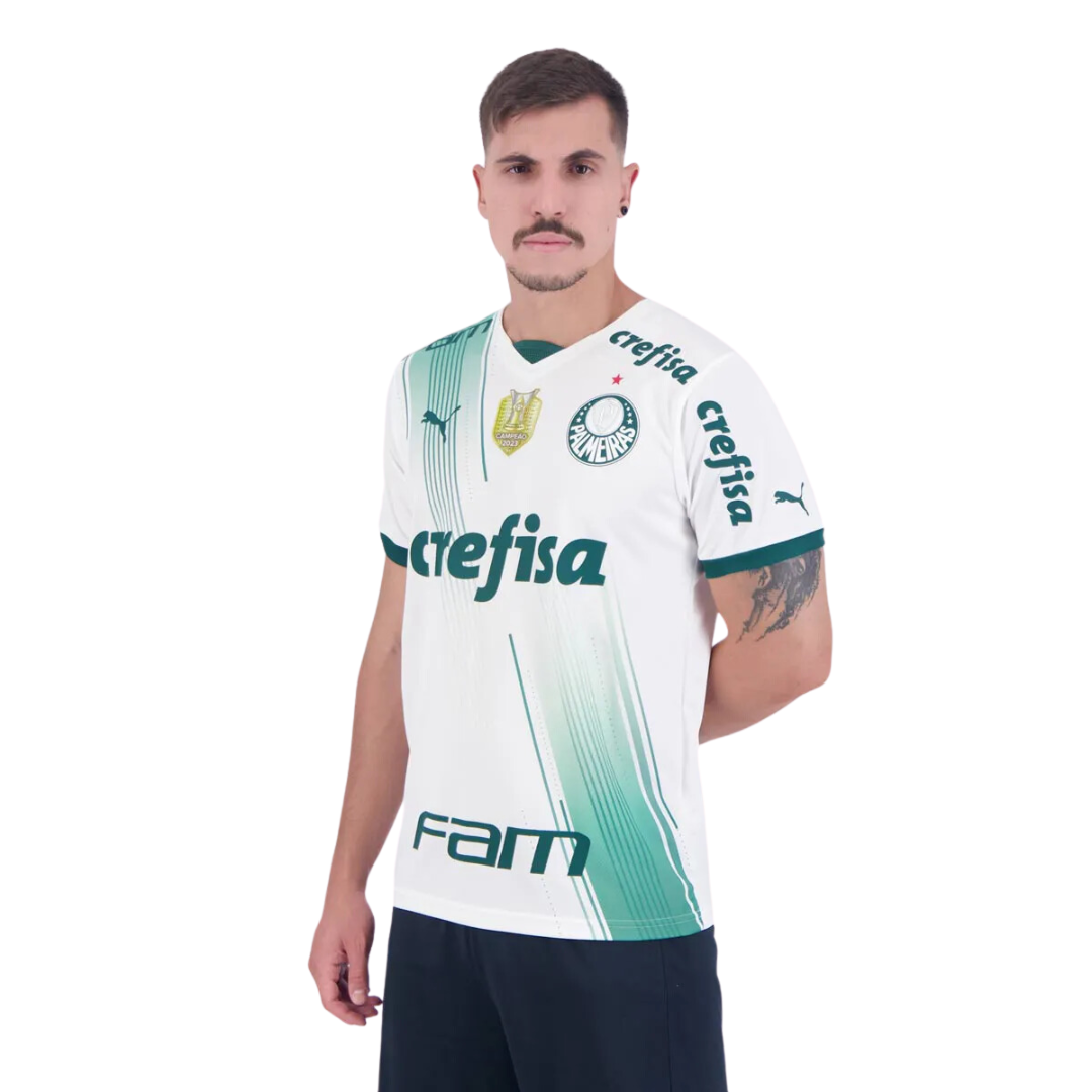 Camisa Masculina Palmeiras Puma 23/24 Patrocinadores