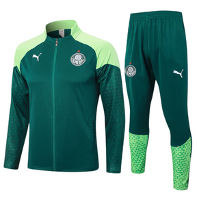 Conjunto Palmeiras Ziper Longo 24/25