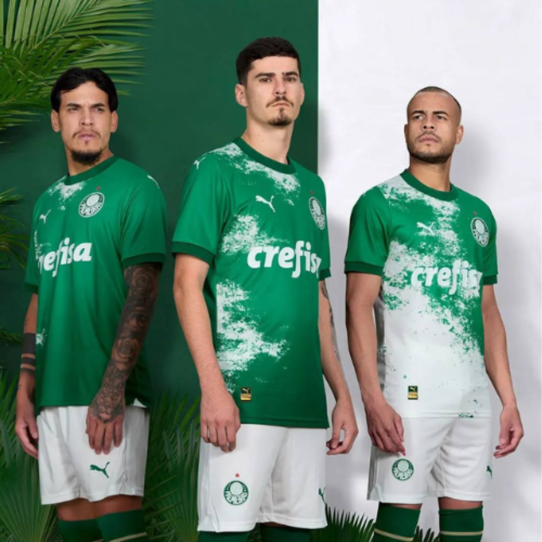 Camisa Palmeiras 24/25 Junho Verde 1° Tempo