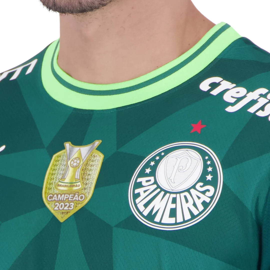 Camisa Puma Palmeiras I 2023 Campeão Brasileiro