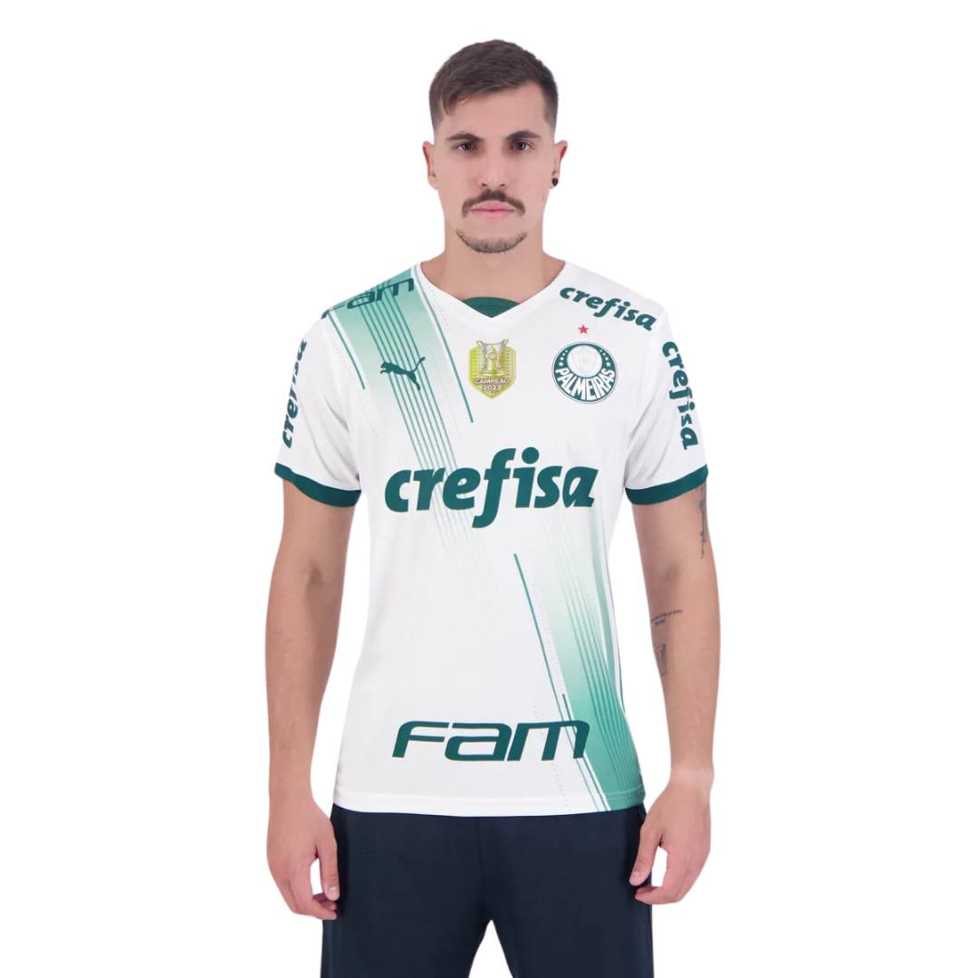 Camisa Masculina Palmeiras Puma 23/24 Patrocinadores