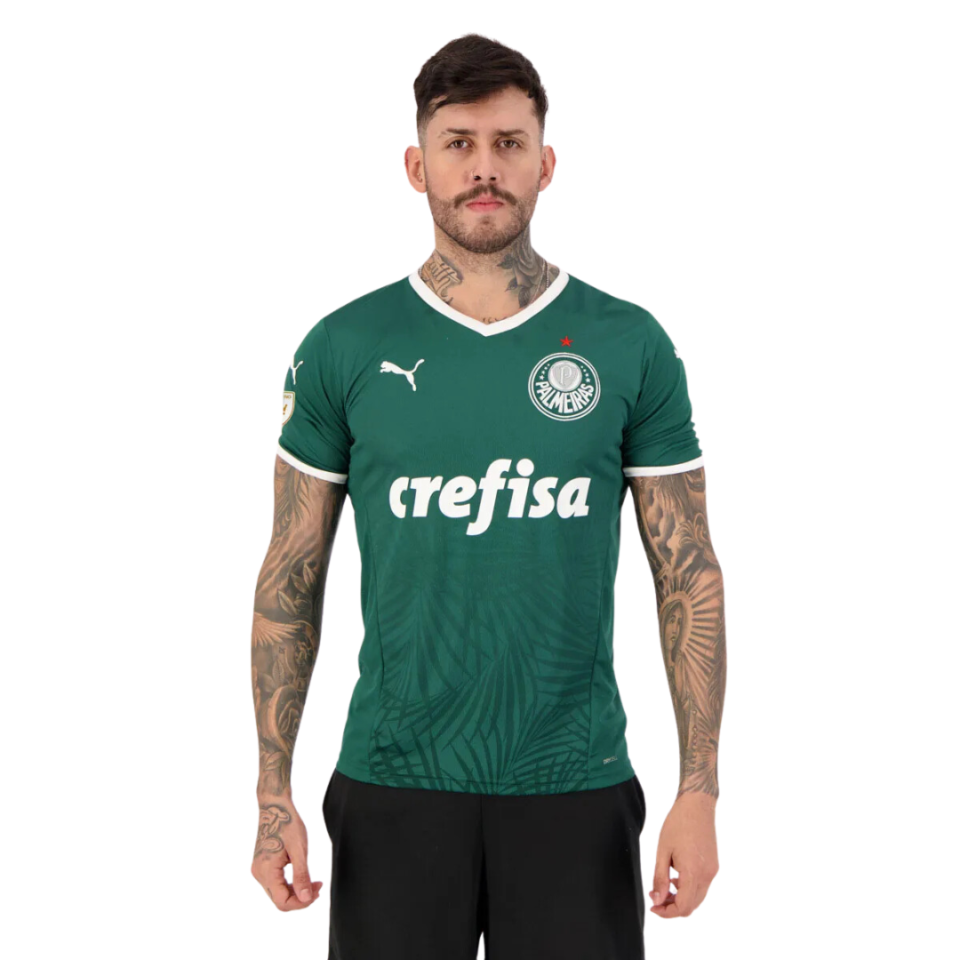 Camisa Puma Palmeiras I 22 Pelé Eterno