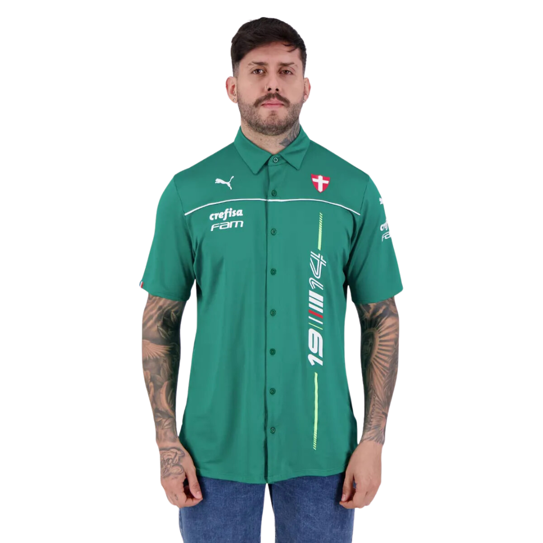 Camisa Polo Puma Palmeiras x Abel Motorsport