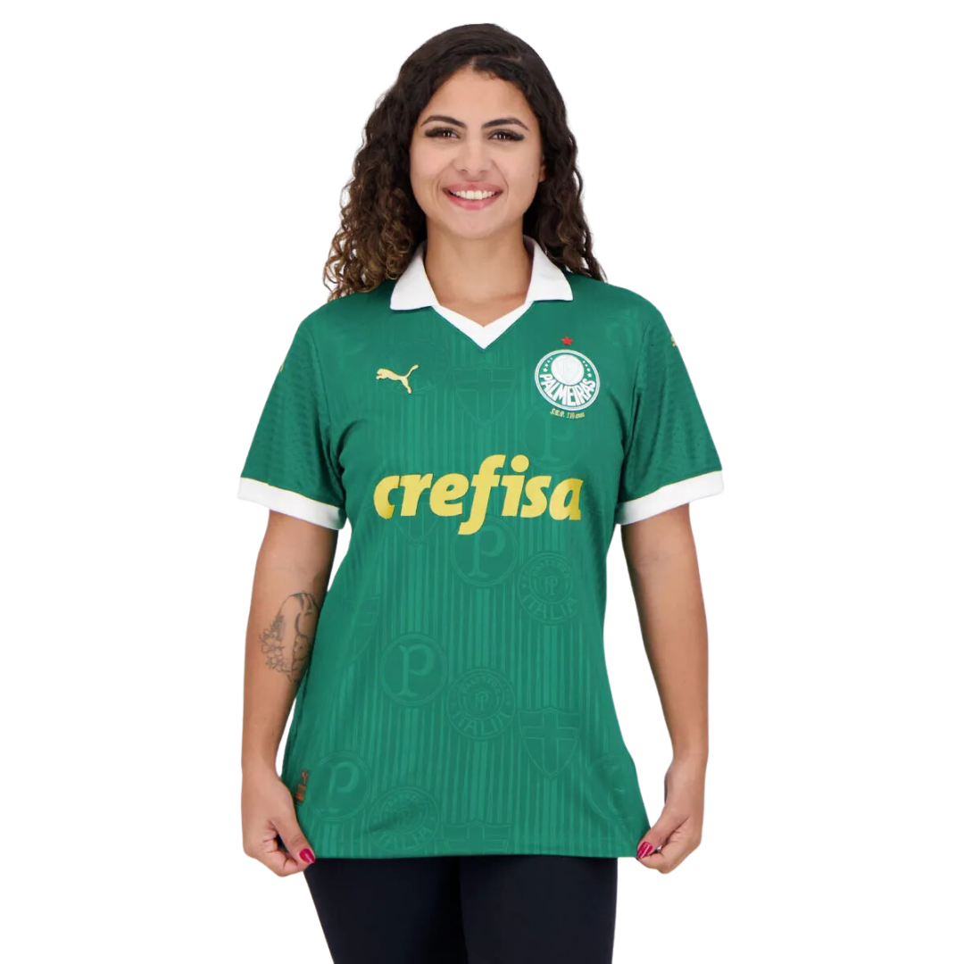 Camisa Feminina Palmeiras 24/25 Home