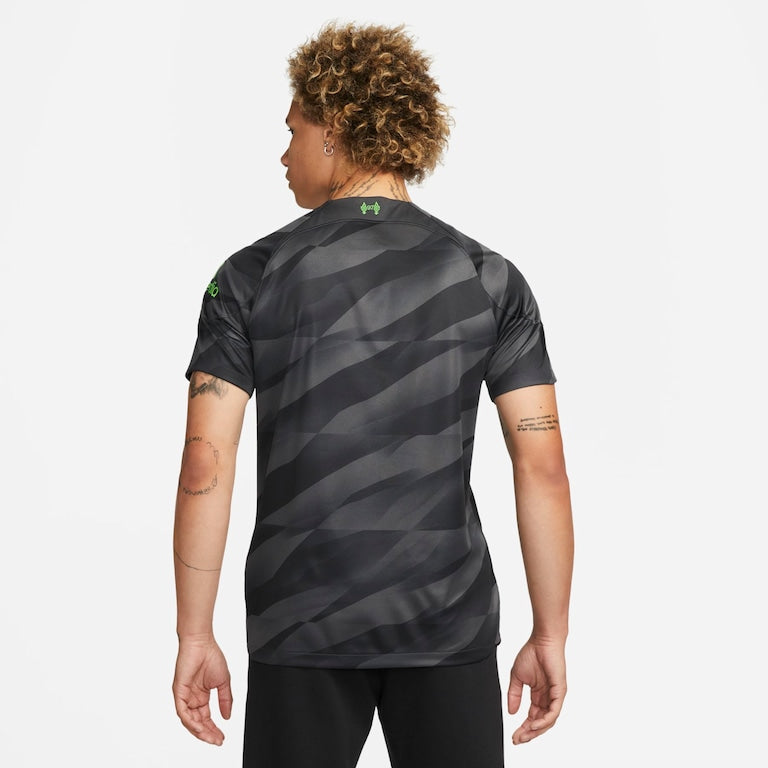 Camisa Goleiro Liverpool 23/24 Torcedor Nike Masculina - Preta