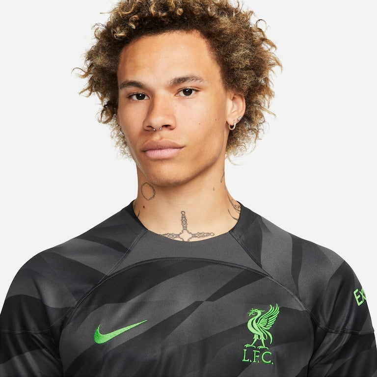 Camisa Goleiro Liverpool 23/24 Torcedor Nike Masculina - Preta