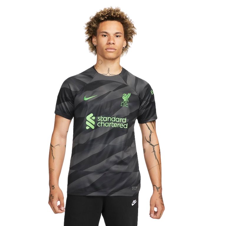 Camisa Goleiro Liverpool 23/24 Torcedor Nike Masculina - Preta