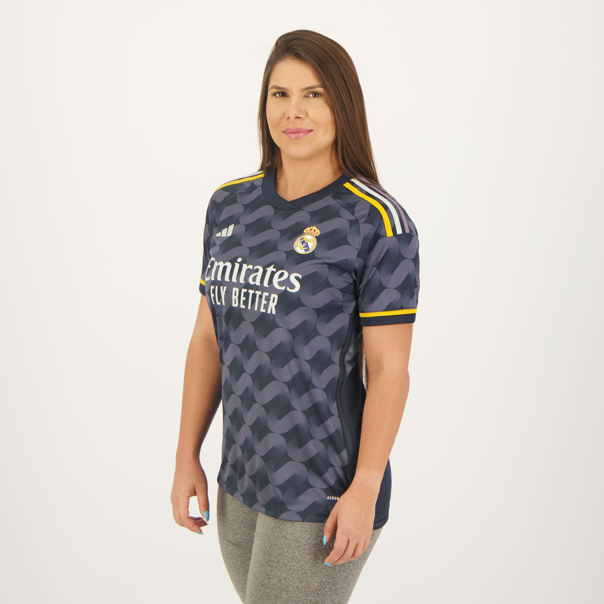 Camisa Feminina Real Madrid II 23/24 Adidas