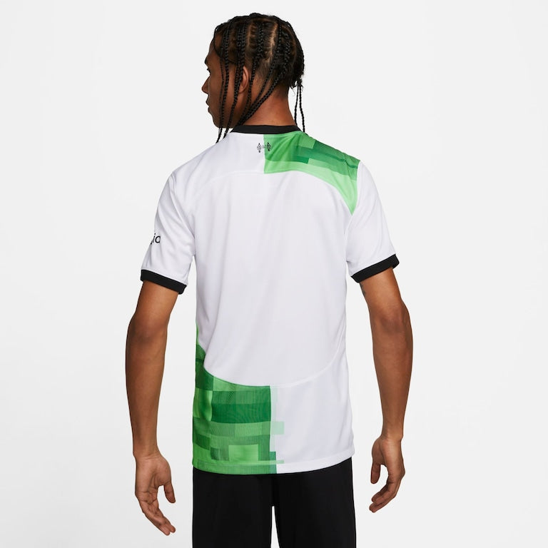 Camisa Liverpool II 23/24 Torcedor Nike Masculina - Branca e Verde