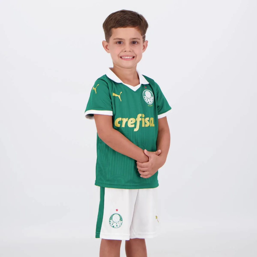 Conjunto Infantil Palmeiras 24/25 Home