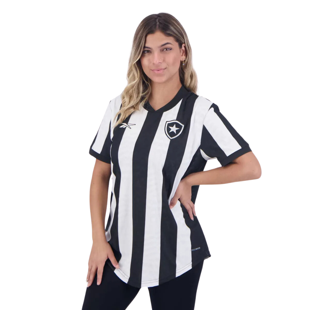 Camisa Reebok Botafogo I 2023 Feminina