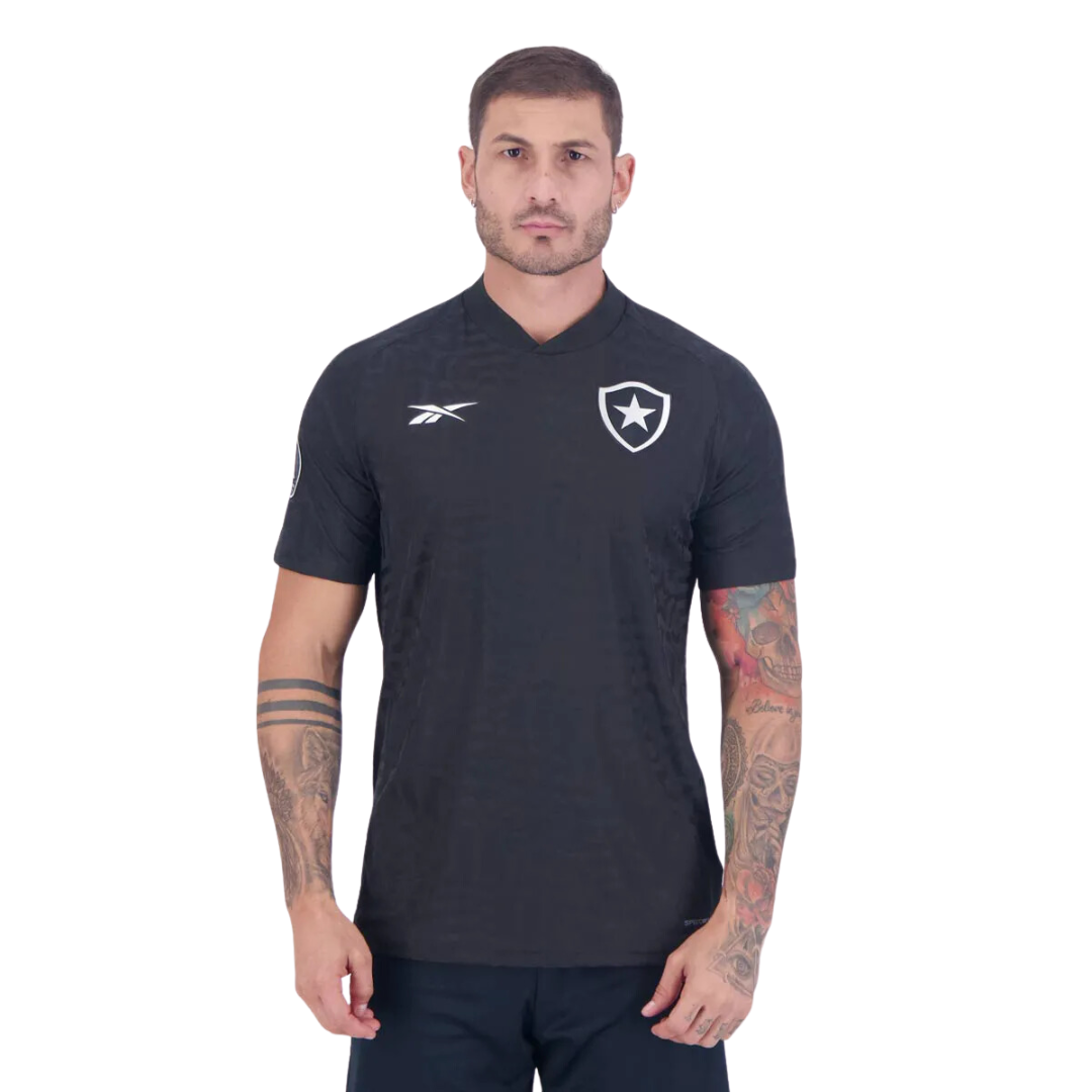 Camisa Reebok Botafogo II 2023 Patch Libertadores