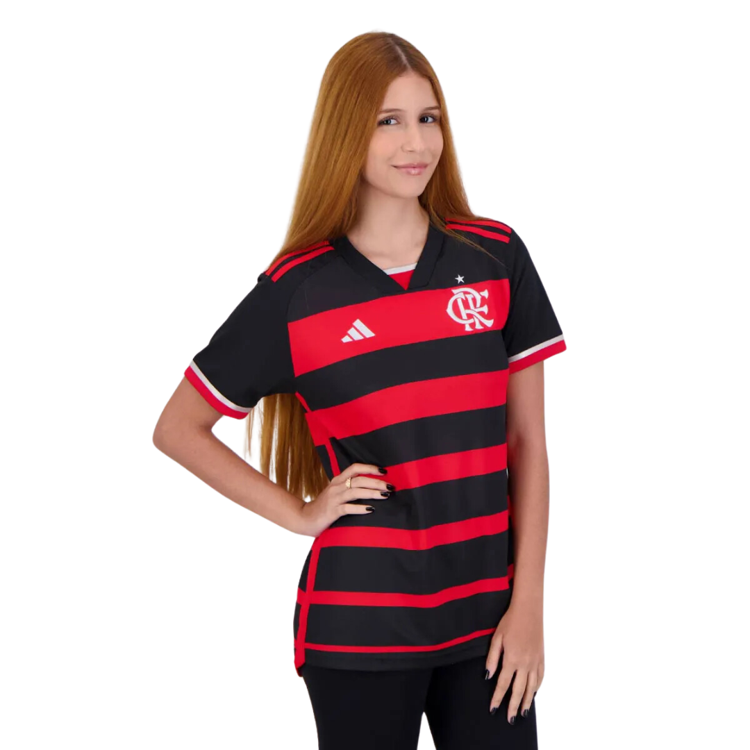 Camisa Flamengo Feminina 2024/25 HOME