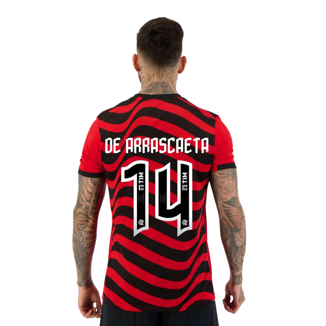 Camisa Flamengo III 2022 14 De Arrascaeta