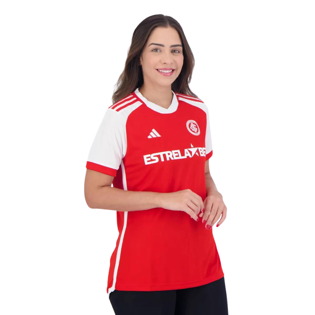 Camisa Feminina Internacional 2024/25 HOME