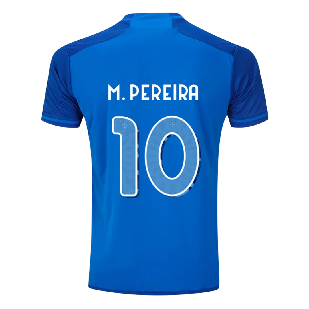 Camisa Cruzeiro I -  M. Pereira nº 10  - Torcedor  Masculina  24/25