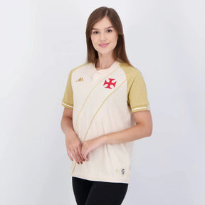Camisa Kappa Vasco III 2024 Feminina