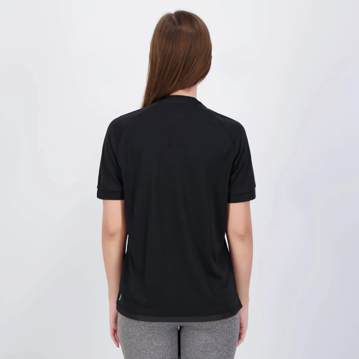 Camisa Kappa Vasco III 2024 Feminina Preta