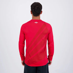 Camisa Umbro Athletico Paranaense I 2024 Manga Longa Torcedor