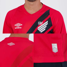 Camisa Umbro Athletico Paranaense I 2024 Manga Longa Torcedor