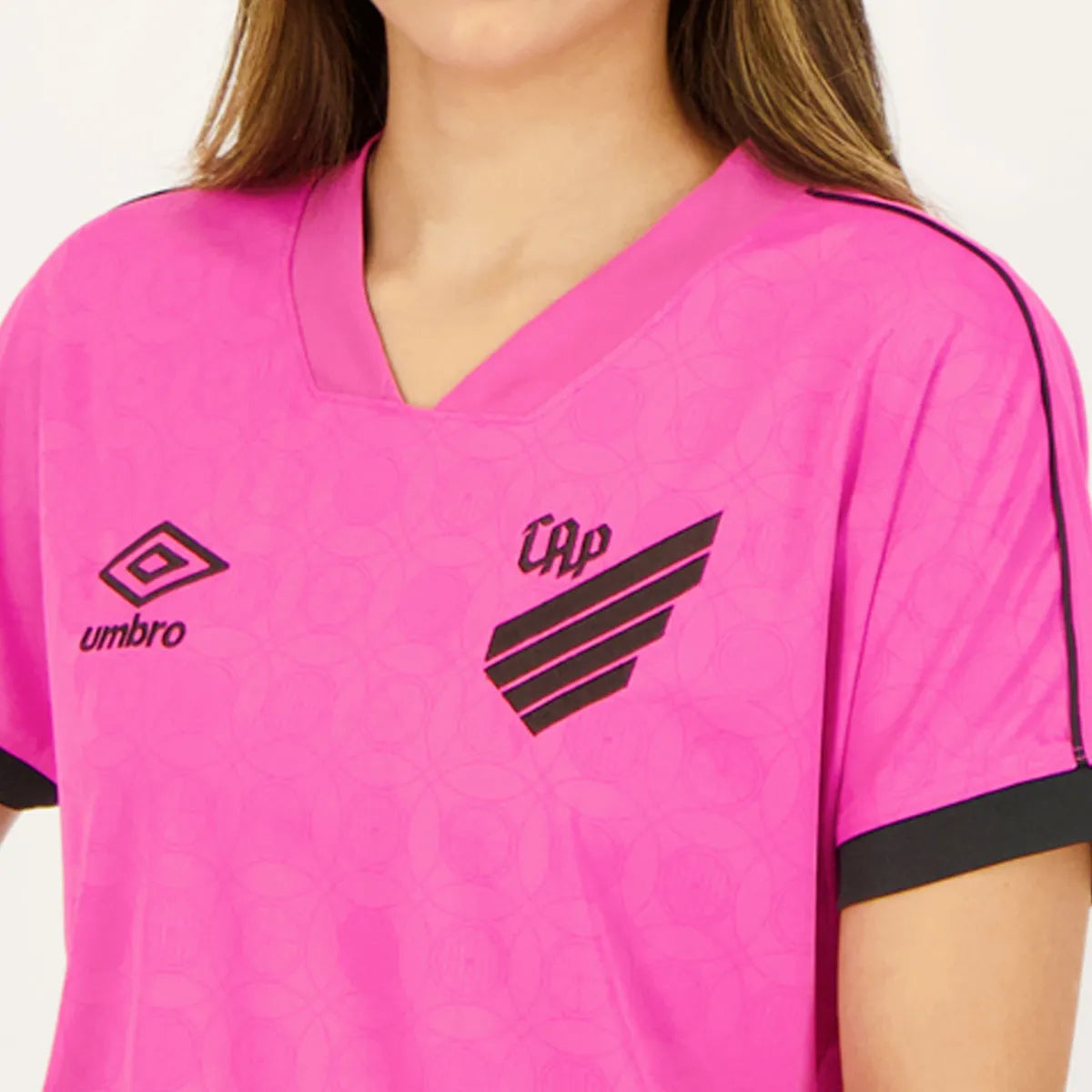 Camisa Umbro Athletico Paranaense Outubro Rosa 2023 Feminina