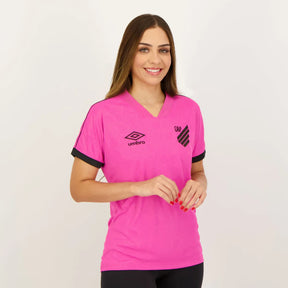 Camisa Umbro Athletico Paranaense Outubro Rosa 2023 Feminina