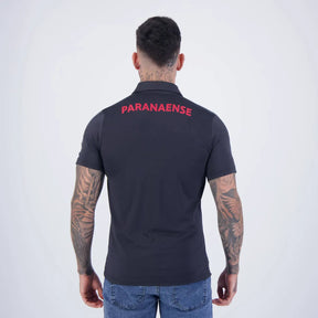 Polo Umbro Athletico Paranaense Viagem 2022 Preta